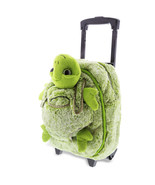 Sea Turtle Plush Trolley &amp; Purse Set -3-In-1 Kids Trolley Backpack -15&quot; - £63.78 GBP