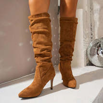 Point Toe Stiletto Boots - $137.37 CAD