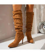 Point Toe Stiletto Boots - $137.37 CAD
