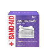 BAND-AID Cushion-Care Gauze Pads 2x2in 25ct Sterile Absorbent Padding - €3,08 EUR