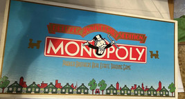 Monopoly Deluxe Anniversary Edition 1985 vintage collectible complete - £19.78 GBP