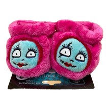 New Nightmare Before Christmas Pink Sally Baby Booties Shoes Plush 0-6 Months - £9.30 GBP