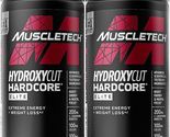 2 Bottles MuscleTech HYDROXYCUT Elite 100 Caps New/Sealed - £49.53 GBP