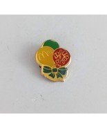 Vintage Happy Birthday Balloons With Bow McDonald&#39;s Employee Hat Pin - $16.98 CAD
