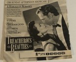 Treacherous Beauties Tv Guide Print Ad Emma Samms Bruce Greenwood TPA11 - $5.93