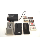 Personal Cassette &amp; Microcassette Recorder Player LOT SONY M400B + Lanie... - £45.64 GBP