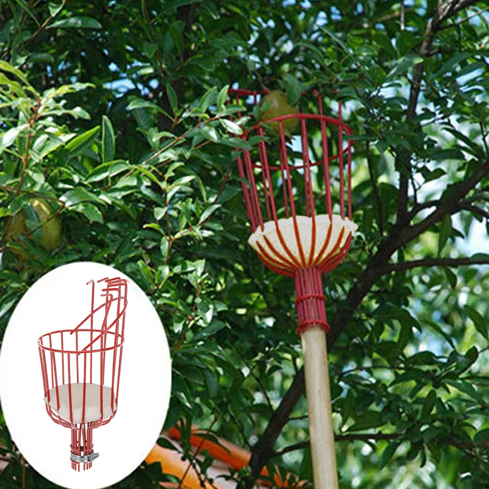 Ts catcher garden picking device for picking a peach citrus pear fruit picker head deep thumb200