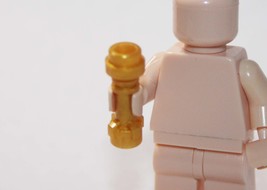 HG Gold Lightsaber Base Jedi Sith Star Wars For Bricks Minifigures - $1.00