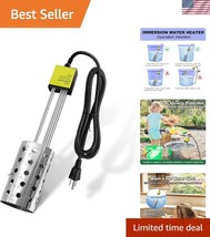 1500W UL-Listed Immersion Heater with Stainless Steel Guard - Safe &amp; Fast - $60.00