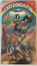 Daffy Duck Daffy Duckaroo Cartoons R Fun Collection VHS Tape 1989 Vidtape - $6.36