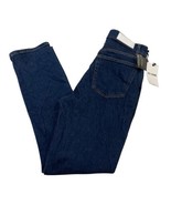 Re/Done Jeans Womens 28 Blue Rigid Like 70s Straight Dark Wash Denim Hig... - $89.26 CAD