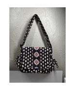 Vera Bradley 2006 Classic Black Retired Pattern Small Purse Quilted Hand... - $42.13 CAD