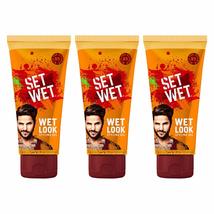 Set Wet Look Wet Hair Gel, 100ml (Pack of 3) - $64.85