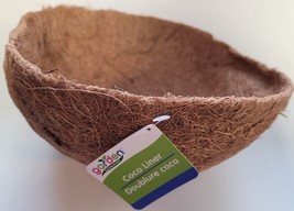 Coconut Fiber Liners for Plant Hanging Wire Baskets 10”D x 5”H - £3.87 GBP
