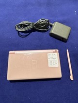 Nintendo DS Lite Console - Pink w/ Charger - Good Hinge, Tested! - $58.42
