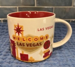 2012 Starbucks Coffee Tea Cup Mug &quot;You Are Here&quot; Collection LAS VEGAS 14... - $15.95