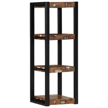 vidaXL Wall Shelf Multicolor Reclaimed Wood Wall Shelf Square - $3,545.51 MXN