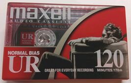 Maxell Cassette Tape UR 120 Normal Bias Audio Recording  Sealed - $5.00