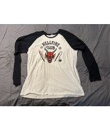 Netflix Stranger Things Hellfire Club Raglan Long Sleeve T-Shirt 2XL - $8.80