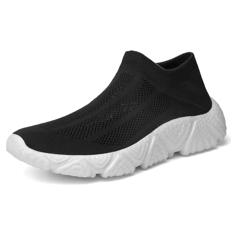 Breathable Men Shoes New Fly Woven Mesh Men Lightweight Casual Walking S... - $43.56