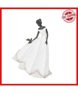 Charming Resin Angel Figurine - White Leaf Design for Indoor &amp; Outdoor D... - $41.57