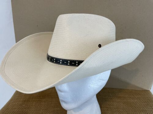 Primary image for Bailey sz 7 Cream U Rollit Genuine 8X Shantung Panama Western Cowboy Hat