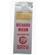 Richard Nixon 1973 47th Inauguration Ribbon January 1973 O5 - $46.92 CAD
