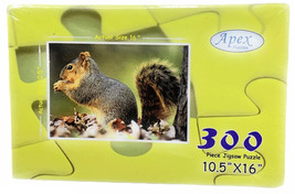 Apex Squirrel 300 Piece Jigsaw Puzzle, 10.5&quot;L x 16&quot;W - £11.40 GBP