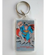 Superman Vintage Keychain 1982 Original Licensed Official DC Comics Supe... - £16.07 GBP