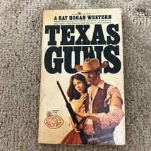Texas Guns Western Paperback Book by Ray Hogan from Magnum Books Easy Eye 1969 - £9.74 GBP
