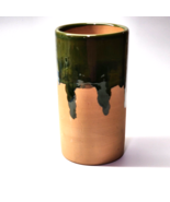 Vintage Pier 1 Imports ITALY Kitchen Ceramic Pottery Utensil Holder Hand... - $27.10 CAD