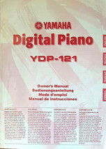 Yamaha YDP-121 Digital Piano Keyboard Original Operating Owner&#39;s Manual ... - $29.69