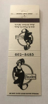 Vintage Matchbook Cover Matchcover Maude’s Restaurant Ann Arbor MI - £1.56 GBP