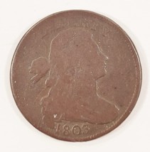 1803 Grand Cents En Bon État , Tout Marron Couleur, Complet 4-Digit Date - $114.34