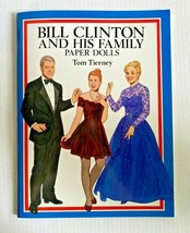 1994 Bill Clinton and His Family Paper Dolls New - £19.90 GBP