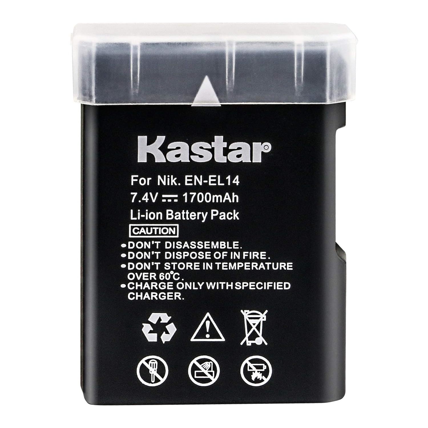 Primary image for Kastar Battery Replacement for Nikon EN-EL14 EN-EL14a MH-24 MH-24a and Nikon D31