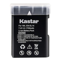 Kastar Battery Replacement for Nikon EN-EL14 EN-EL14a MH-24 MH-24a and N... - $20.89