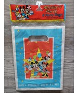 Micky Mouse Disney Happy Birthday You&#39;re A Star Loot bags Vintage - $4.99