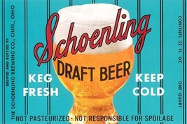 Schoenling Draft Beer - Art Print - £17.66 GBP+