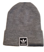 Adidas Originals Beanie Heather Gray Hat Logo Unisex One Size - NWT 1778-79 - $264.00 MXN