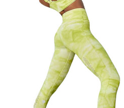 Free People Movement Good Karma Tie Dye Legging XS/S Key Lime Combo New - £34.29 GBP