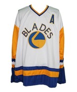 Any Name Number Saskatoon Blades Retro Hockey Jersey Kell... - $49.99