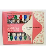 Vintage C-7 Christmas HAPPI-TIME Tree Lights by Sears - Set of 15 C7 bul... - £15.02 GBP