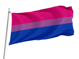 Flag  Bisexual Pride  3x5 outdoor, Size -3x5Ft / 90x150cm, Garden flags - £23.79 GBP