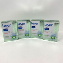 3 - Lever 2000 Fresh Aloe &amp; Cucumber Soap Bars With Vaseline Old Formula NEW - £23.64 GBP