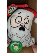 OMG Surprise Santa&#39;s BFF 2-in-1 Plush Santa Medium Dog Toy &amp; Vinyl Holid... - £10.09 GBP