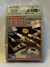 1984 Star Wars Return of the Jedi Mirr-A-Kits X-Wing Fighter 4-1101 In Box - £23.94 GBP