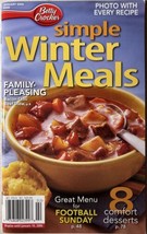Betty Crocker Simple Winter Meals -January 2006 #228 Cookbook Booklet - £6.75 GBP