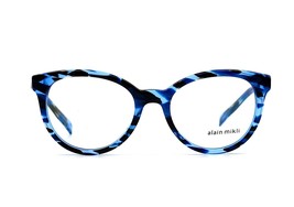 New Alain Mikli A03070 003 Blue Havana Authentic Eyeglasses Frames Rx 52-19 - £119.15 GBP