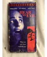 Hear No Evil (VHS, 1993)  Marlee Matlin,l D.B. Sweeney Martin Sheen - $75.44 MXN
